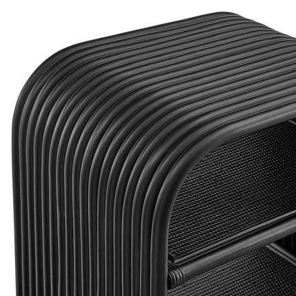 Modway EEI-7361 Eve Curved Natural Rattan Side Table Modway