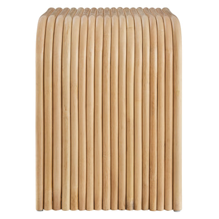 Modway EEI-7361 Eve Curved Natural Rattan Side Table Modway