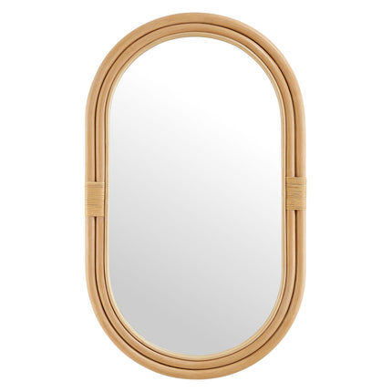 Modway EEI-7364 Corsica Oval Rattan Wall Mirror Modway