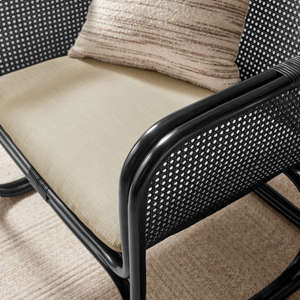 Modway EEI-7365 Ellis Natural Rattan Accent Armchair Modway