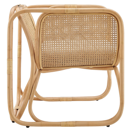 Modway EEI-7365 Ellis Natural Rattan Accent Armchair Modway