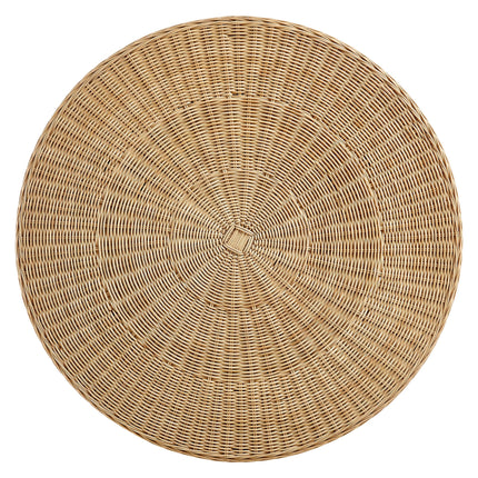 Modway EEI-7370 Ainsley 32 Inch Round Natural Rattan Coffee Table Modway