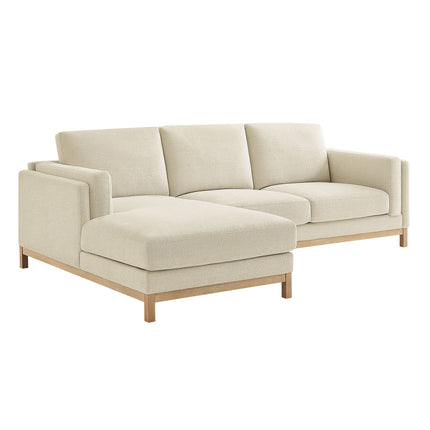 Modway EEI-7374 Roscoe Left-Facing Fabric Sectional Sofa with Chaise Modway