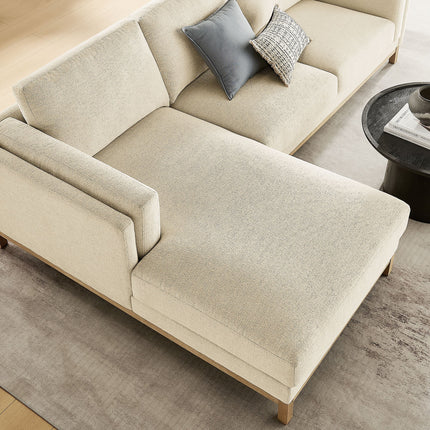 Modway EEI-7374 Roscoe Left-Facing Fabric Sectional Sofa with Chaise Modway