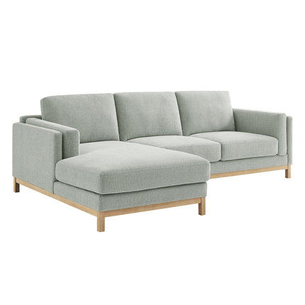 Modway EEI-7374 Roscoe Left-Facing Fabric Sectional Sofa with Chaise Modway
