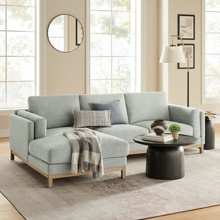 Modway EEI-7374 Roscoe Left-Facing Fabric Sectional Sofa with Chaise Modway
