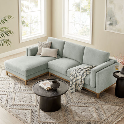 Modway EEI-7374 Roscoe Left-Facing Fabric Sectional Sofa with Chaise Modway