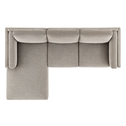 Modway EEI-7374 Roscoe Left-Facing Fabric Sectional Sofa with Chaise Modway