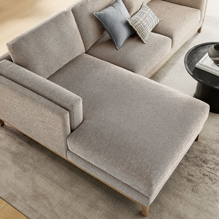 Modway EEI-7374 Roscoe Left-Facing Fabric Sectional Sofa with Chaise Modway