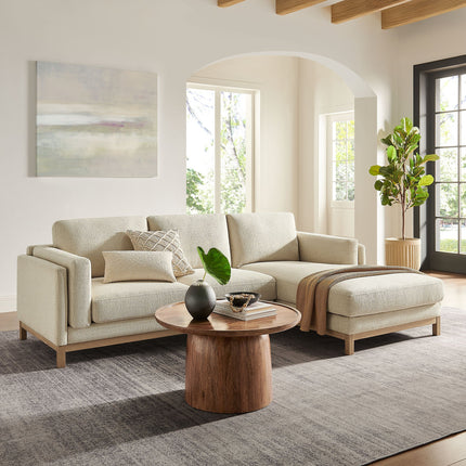 Modway EEI-7375 Roscoe Right-Facing Fabric Sectional Sofa with Chaise Modway