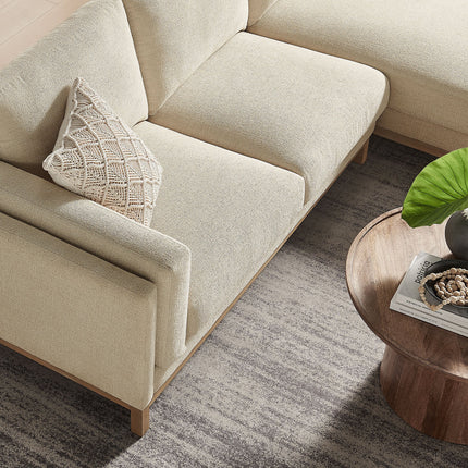 Modway EEI-7375 Roscoe Right-Facing Fabric Sectional Sofa with Chaise Modway