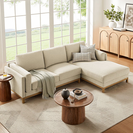 Modway EEI-7375 Roscoe Right-Facing Fabric Sectional Sofa with Chaise Modway