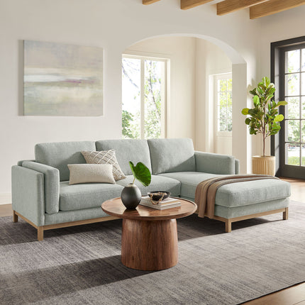 Modway EEI-7375 Roscoe Right-Facing Fabric Sectional Sofa with Chaise Modway