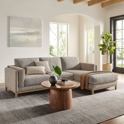 Modway EEI-7375 Roscoe Right-Facing Fabric Sectional Sofa with Chaise Modway