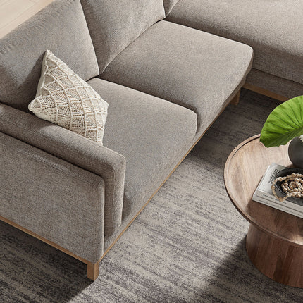 Modway EEI-7375 Roscoe Right-Facing Fabric Sectional Sofa with Chaise Modway