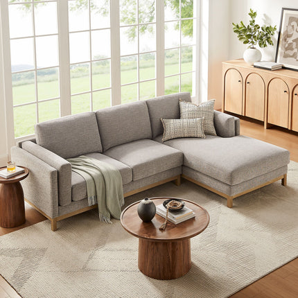 Modway EEI-7375 Roscoe Right-Facing Fabric Sectional Sofa with Chaise Modway