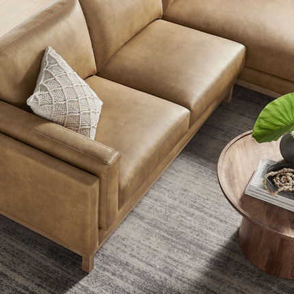 Modway EEI-7377 Roscoe Right-Facing Vegan Leather Sectional Sofa with Chaise Modway