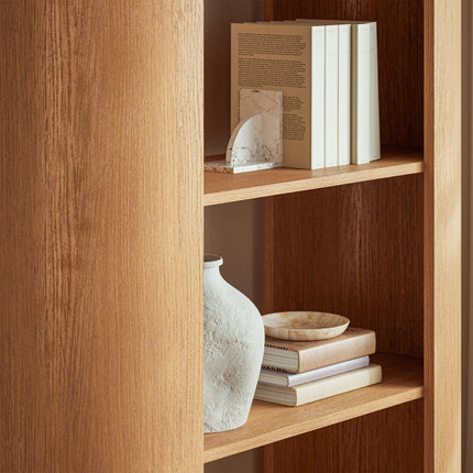 Modway EEI-7378 Aspect 74 Inch Curved 4 Tier Bookshelf Modway