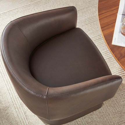 Modway EEI-7383 Verity Barrel Back Vegan Leather Dining Chair Modway