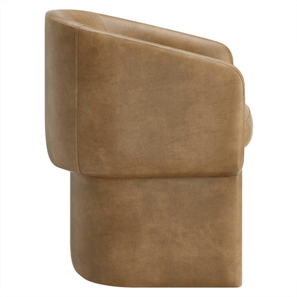 Modway EEI-7383 Verity Barrel Back Vegan Leather Dining Chair Modway