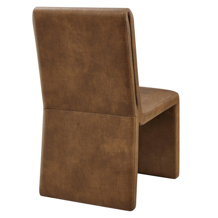 Modway EEI-7385 Emory Vegan Leather Dining Side Chair Modway