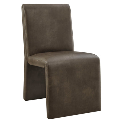 Modway EEI-7385 Emory Vegan Leather Dining Side Chair Modway