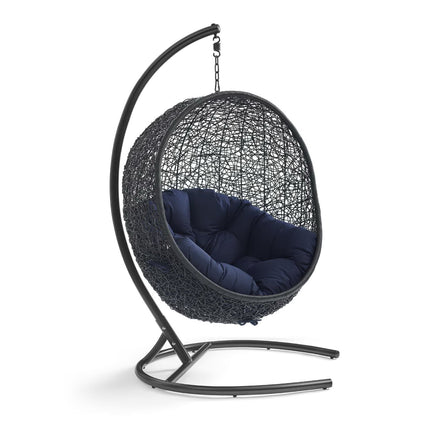 Modway EEI-739 Encase Swing Outdoor Patio Lounge Chair Modway