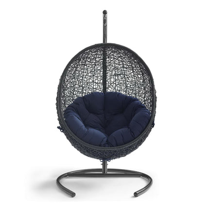 Modway EEI-739 Encase Swing Outdoor Patio Lounge Chair Modway
