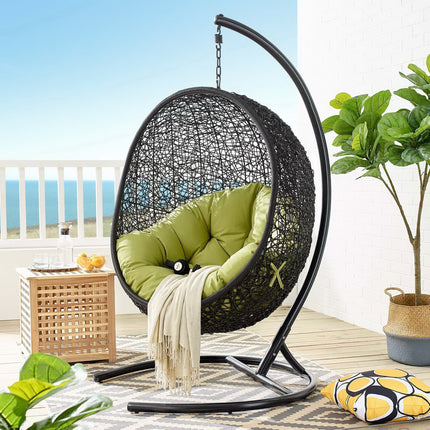 Modway EEI-739 Encase Swing Outdoor Patio Lounge Chair Modway