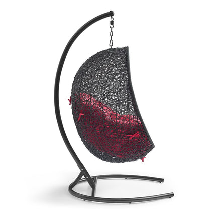 Modway EEI-739 Encase Swing Outdoor Patio Lounge Chair Modway