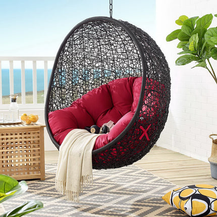 Modway EEI-739 Encase Swing Outdoor Patio Lounge Chair Modway