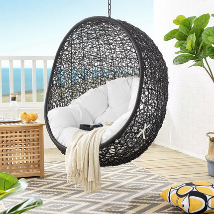 Modway EEI-739 Encase Swing Outdoor Patio Lounge Chair Modway