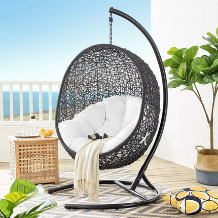 Modway EEI-739 Encase Swing Outdoor Patio Lounge Chair Modway