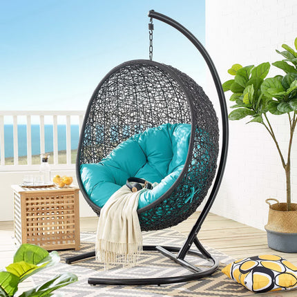 Modway EEI-739 Encase Swing Outdoor Patio Lounge Chair Modway
