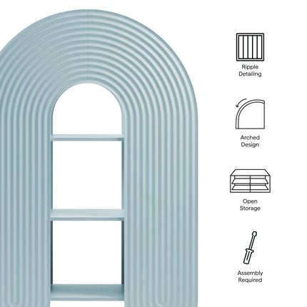 Modway EEI-7390 Daydream 58" Arched Bookshelf Modway
