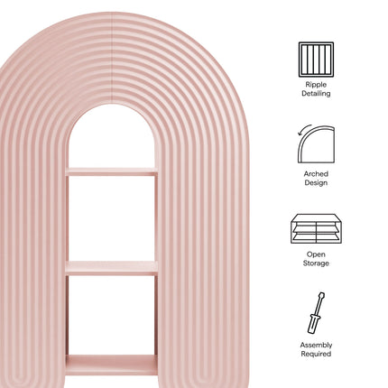 Modway EEI-7390 Daydream 58" Arched Bookshelf Modway