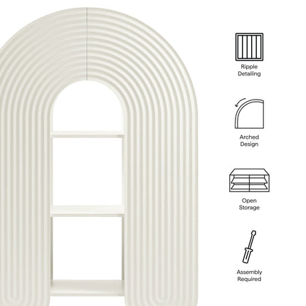 Modway EEI-7390 Daydream 58" Arched Bookshelf Modway