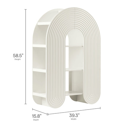 Modway EEI-7390 Daydream 58" Arched Bookshelf Modway