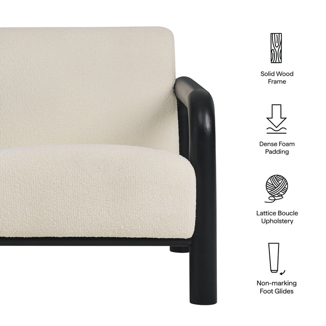 Modway EEI-7391 Sereno Boucle Accent Chair Modway