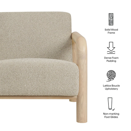 Modway EEI-7391 Sereno Boucle Accent Chair Modway
