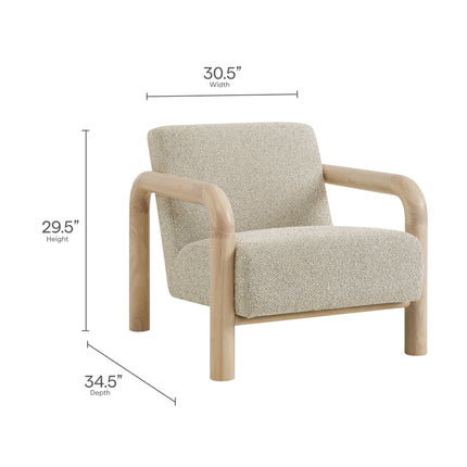 Modway EEI-7391 Sereno Boucle Accent Chair Modway
