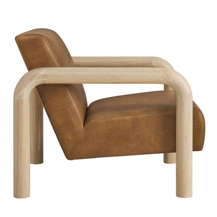 Modway EEI-7392 Sereno Vegan Leather Accent Chair Modway
