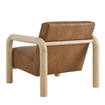 Modway EEI-7392 Sereno Vegan Leather Accent Chair Modway