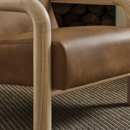 Modway EEI-7392 Sereno Vegan Leather Accent Chair Modway