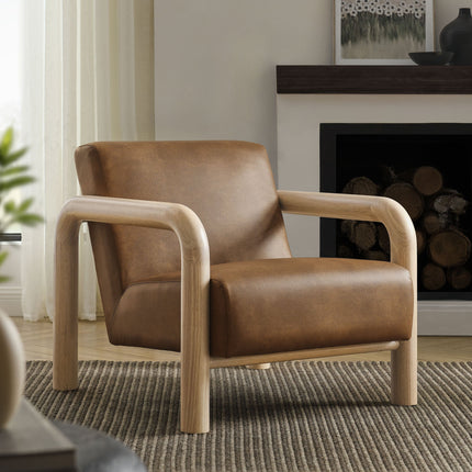 Modway EEI-7392 Sereno Vegan Leather Accent Chair Modway