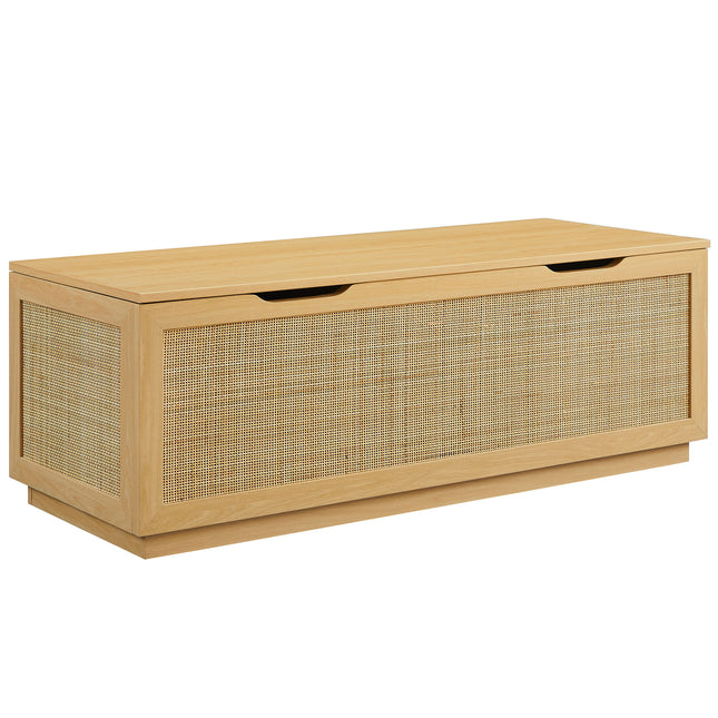 Modway EEI-7434 Soma 47" Rattan Storage Bench - Plaza Home Decor