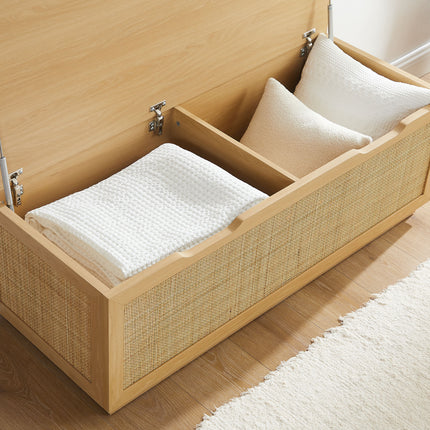Modway EEI-7434 Soma 47" Rattan Storage Bench - Plaza Home Decor
