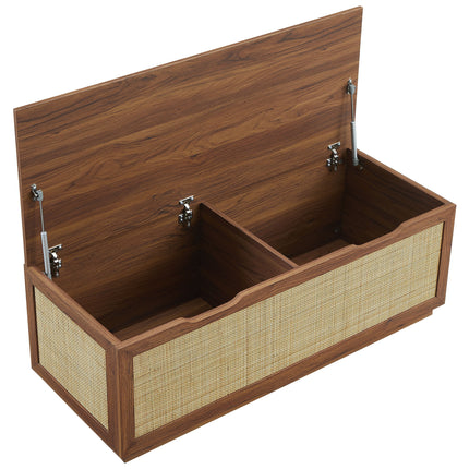 Modway EEI-7434 Soma 47" Rattan Storage Bench - Plaza Home Decor