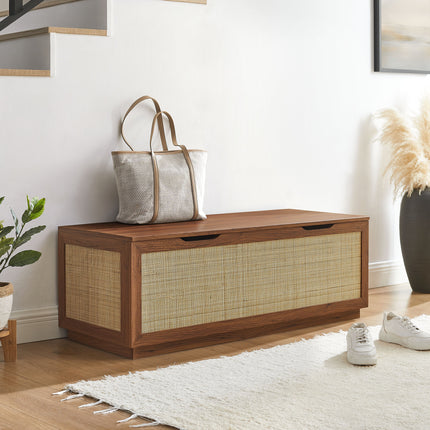 Modway EEI-7434 Soma 47" Rattan Storage Bench - Plaza Home Decor