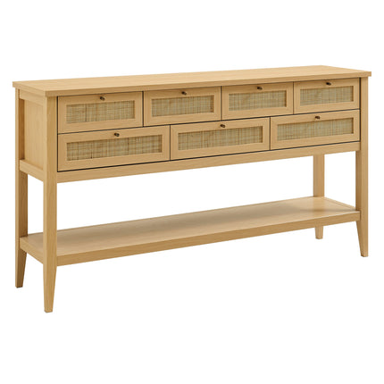 Modway EEI-7435 Soma 62 Inch Rattan Console Table - Plaza Home Decor